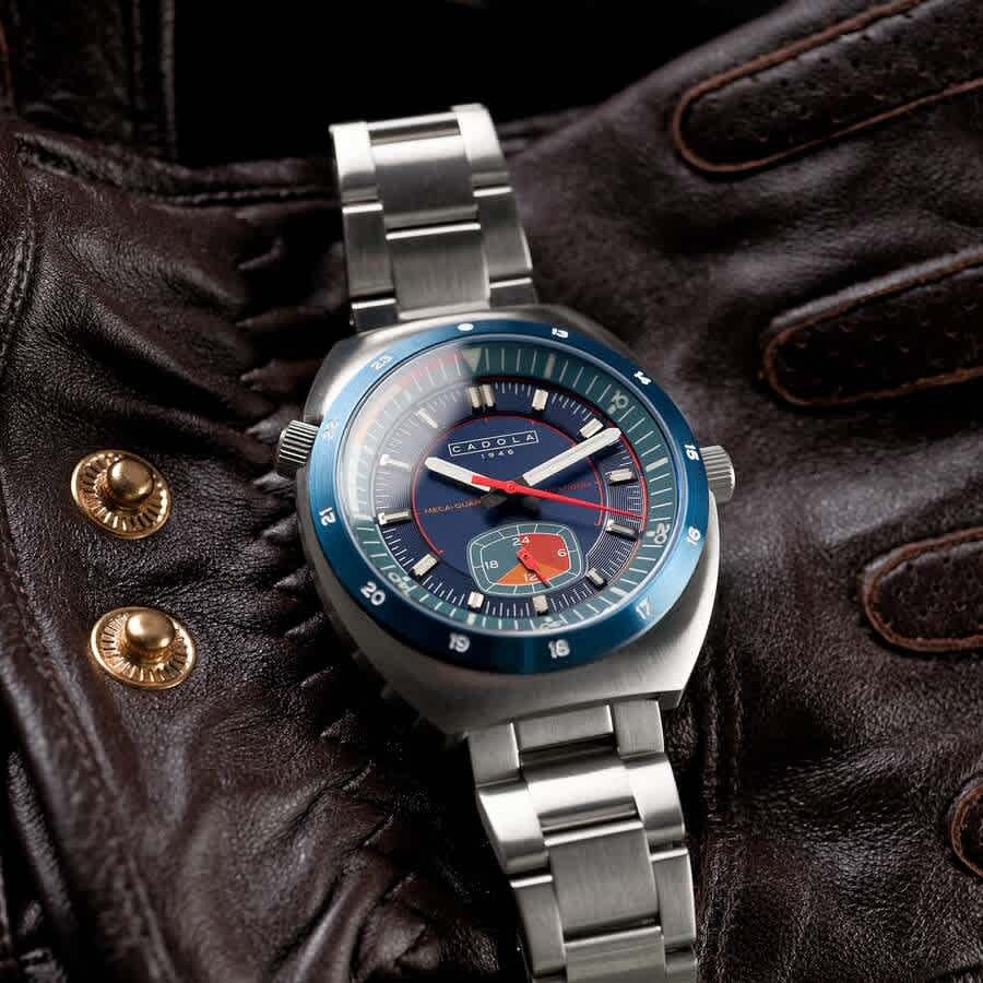 Cadola Giulia Quartz Blue Dial Mens Watch CD-1052-22 Cadola