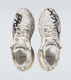 Balenciaga Runner Graffiti distressed sneakers