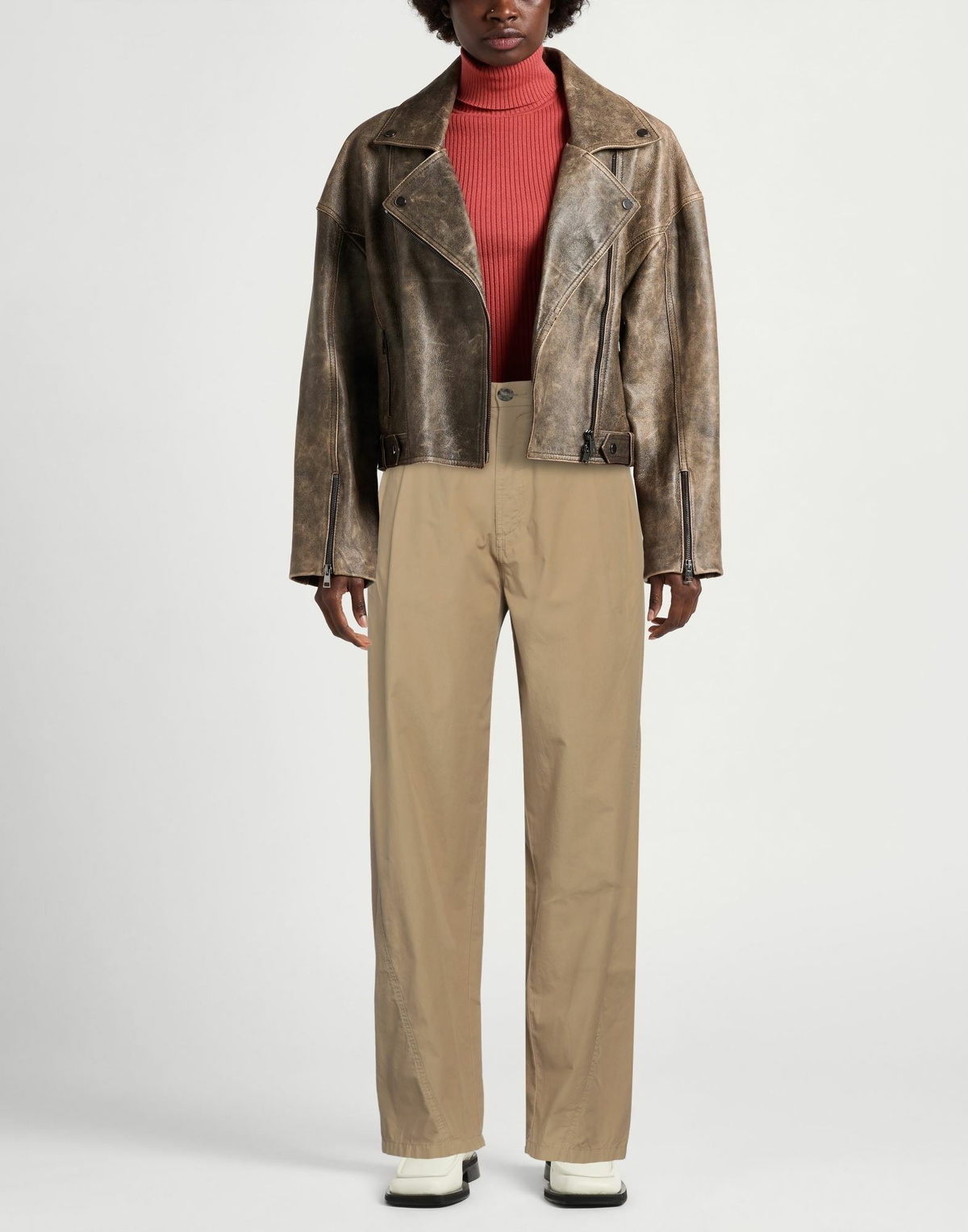 Darkpark Womens Pants Khaki
