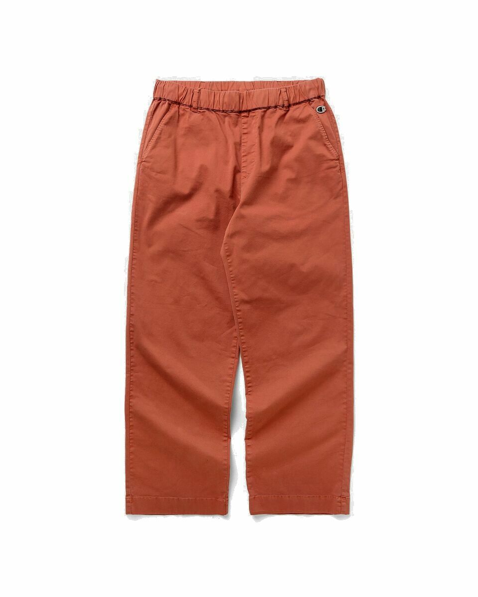 Photo: Champion Straight Hem Pants Orange - Mens - Casual Pants