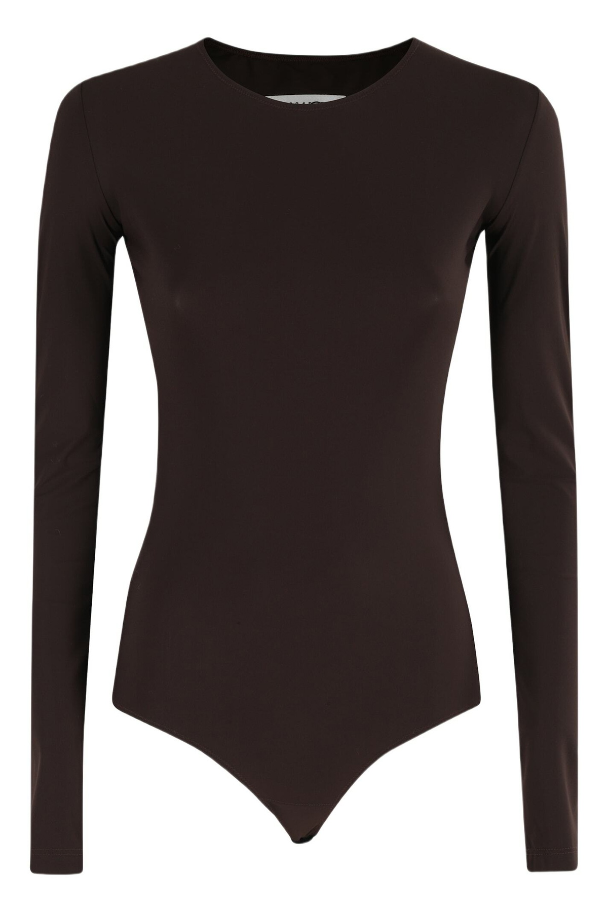 MM6 Maison Margiela Black Studded Six Bodysuit MM6 Maison Margiela