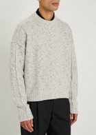 Won Hundred Bently Wool and Cotton-blend Jumper Grey