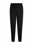 MC2 Saint Barth Woman Knitted Black Jogger Pants