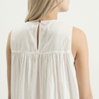 Damson Madder Women's Ambrose Midi Night Dress in White