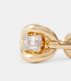 Nadine Aysoy Catena Illusion 18kt gold ring with diamonds