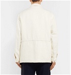 Camoshita - Cotton and Linen-Blend Canvas Field Jacket - Off-white