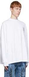 We11done White Logo T-Shirt