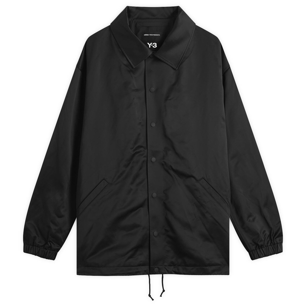 Y-3 Black Sport Uniform Coach Jacket Y-3