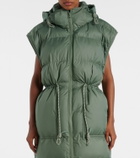 Adidas by Stella McCartney Hooded puffer coat