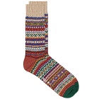 CHUP by Glen Clyde Company Candle Night Sock in Sienna