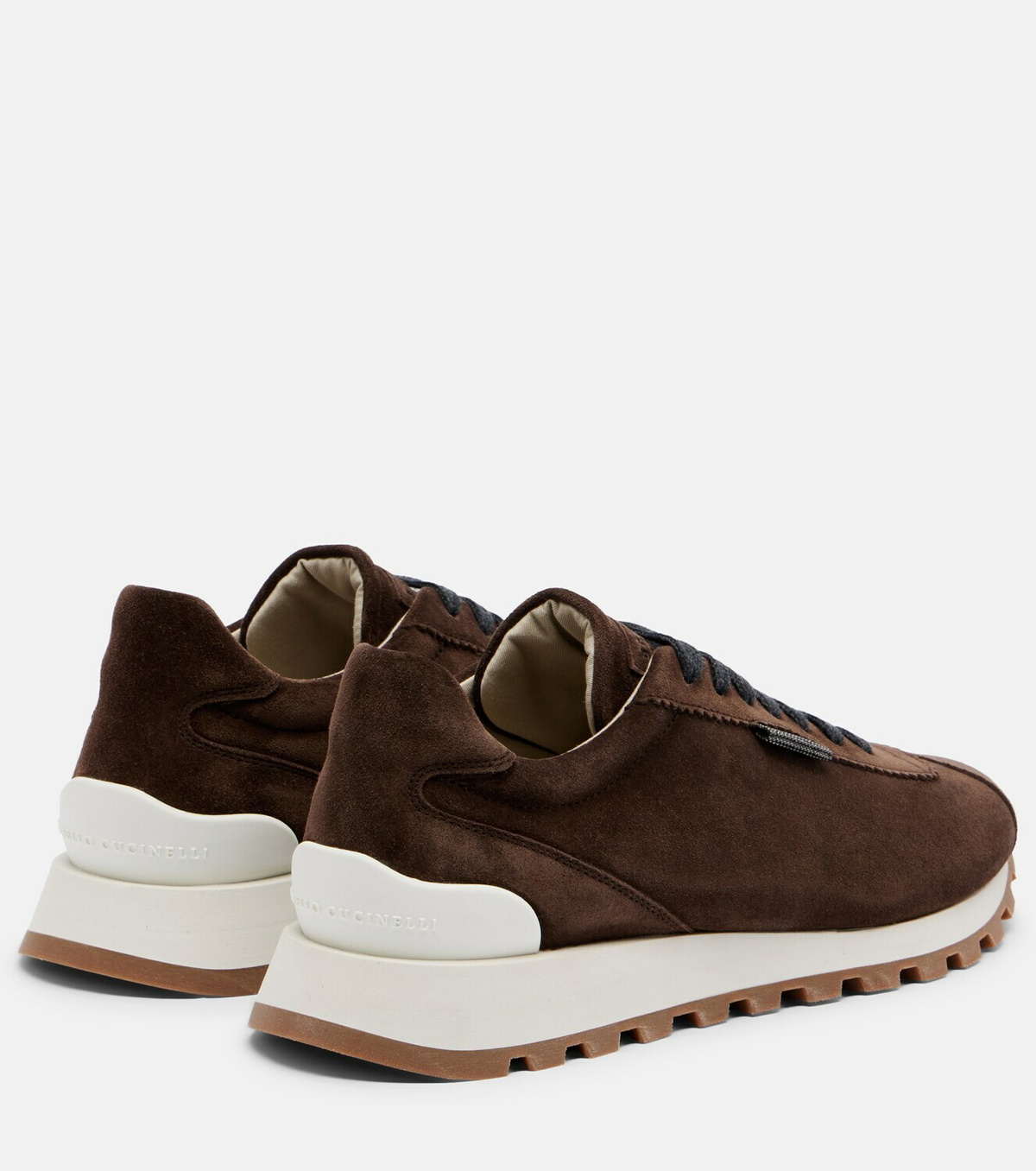Brunello Cucinelli Monili suede sneakers