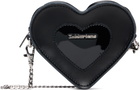 Dr. Martens Black Mini Heart Shaped Kiev & Patent Leather Bag