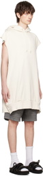 Undercoverism Off-White Raw Edge Hoodie