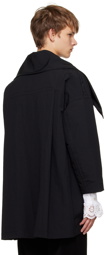 Meryll Rogge Black Button Coat