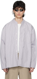 Karmuel Young Gray Molded Shirt