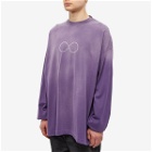 Vetements Men's Long Sleeve Life After Life T-Shirt in Washed Purple