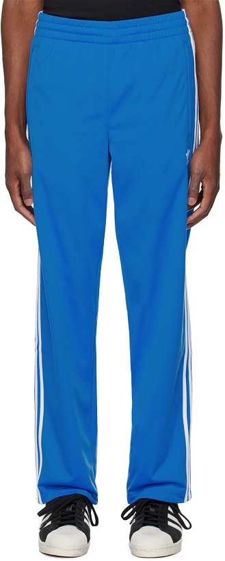 Photo: adidas Originals Blue Adicolor Classics Firebird Track Pants