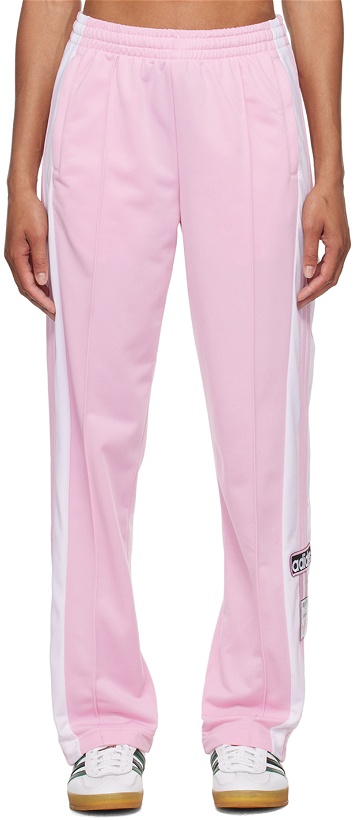 Photo: adidas Originals Pink Adibreak Lounge Pants