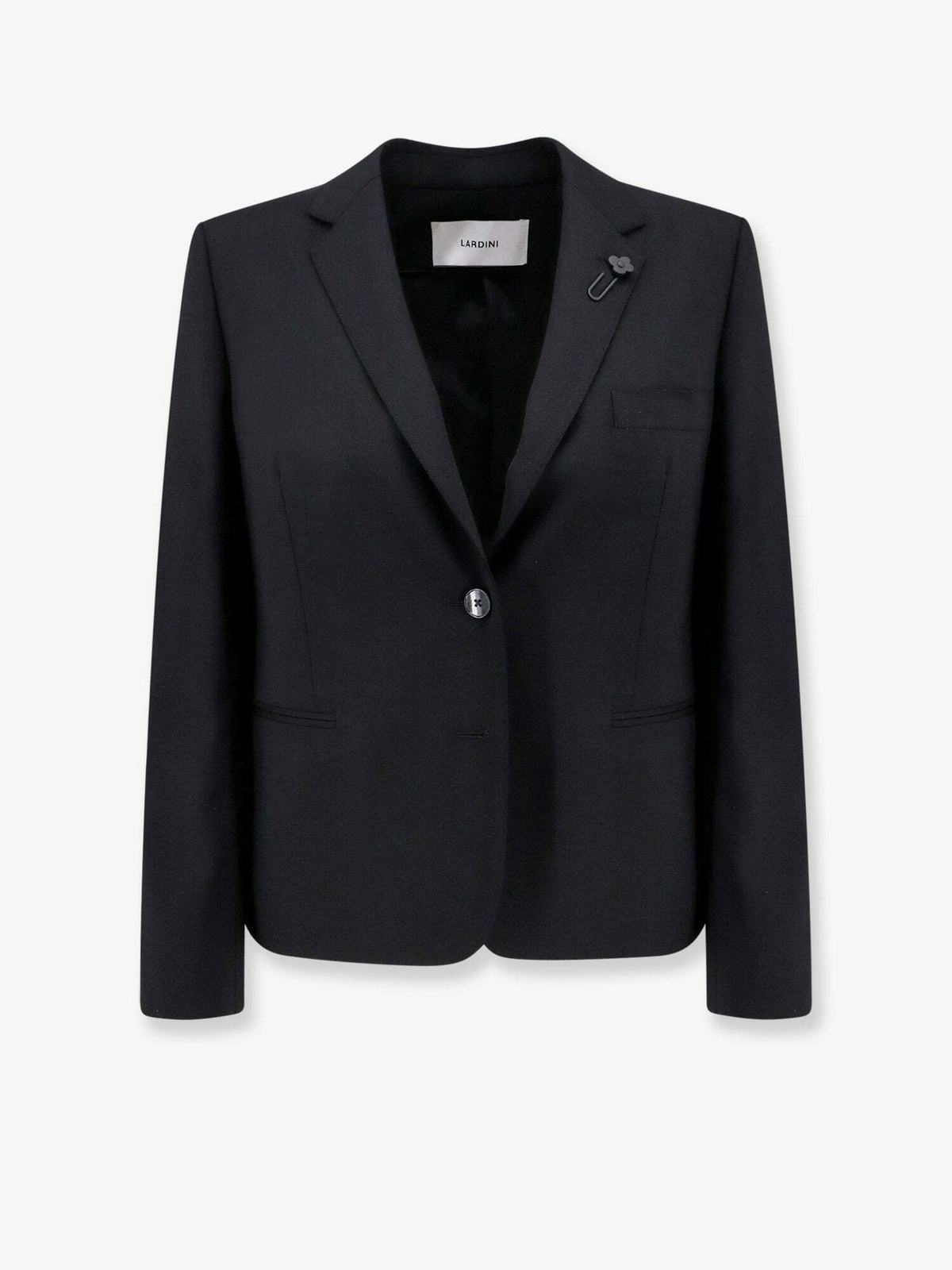 Lardini Blazer Black Womens Blazers E Vest