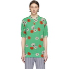 Marni Green Flower Polo