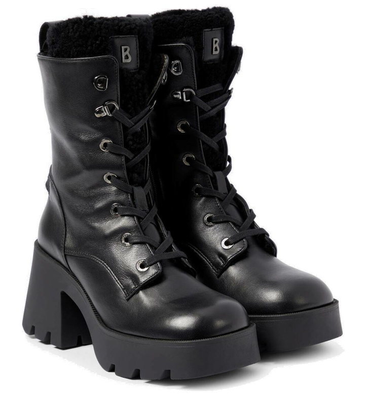 Photo: Bogner Seoul shearling-lined combat boots