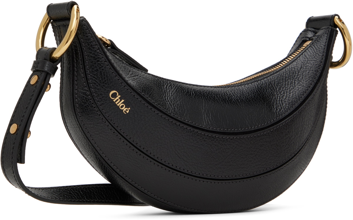 Chloé Black Banana Cross-Body Bag