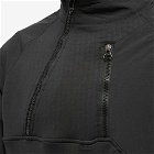 Maharishi Men's Asym Zipped Polartec Smock in Black