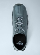 Dr. Martens Aurix 5i Gunmetal Satin Finish Leather Lace Ups