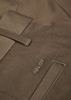 NN07 Mylo Stretch-cotton Cargo Trousers Bronze