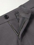 Slowear - Slim-Fit Cotton-Blend Gabardine Chino Shorts - Gray