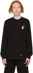 Off-White Black Caravaggio Arrows Long Sleeve T-Shirt