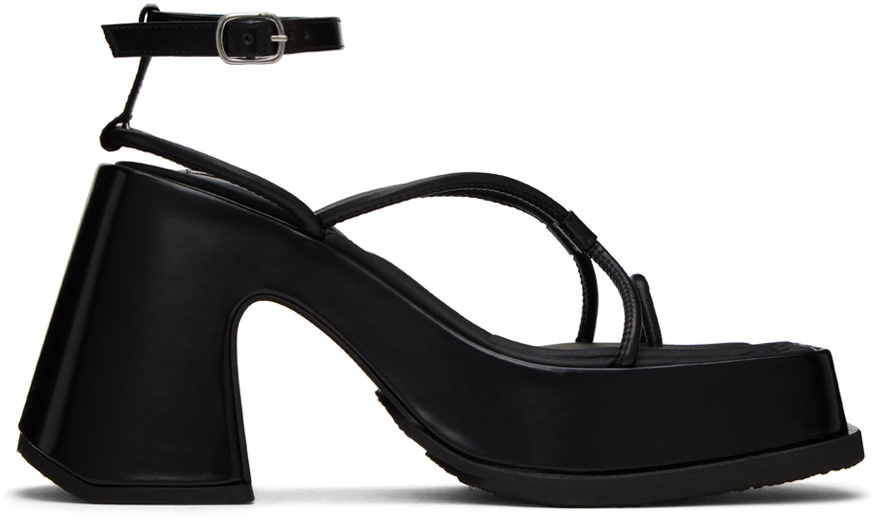 【関税込み】EYTYS ブラック Ava ヒールサンダル EYTYS Black Ava Heeled Sandals Eytys