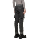 Rick Owens DRKSHDW Black Tower Mastodon Cut Cargo Pants