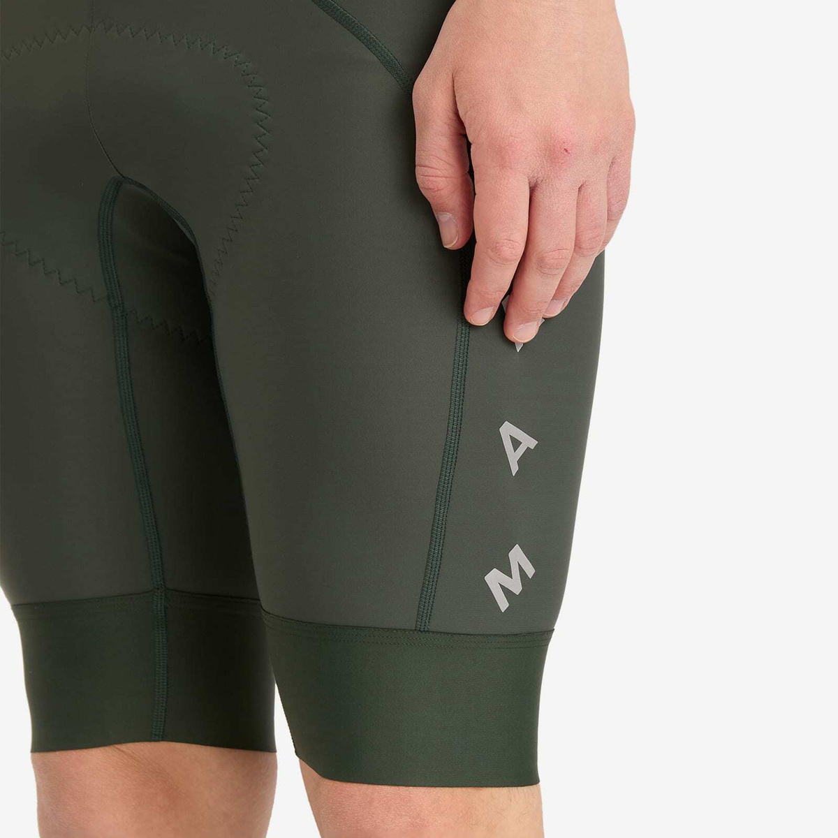 MAAP Men's x Pop Trading Company Evo Team Bib in Forest