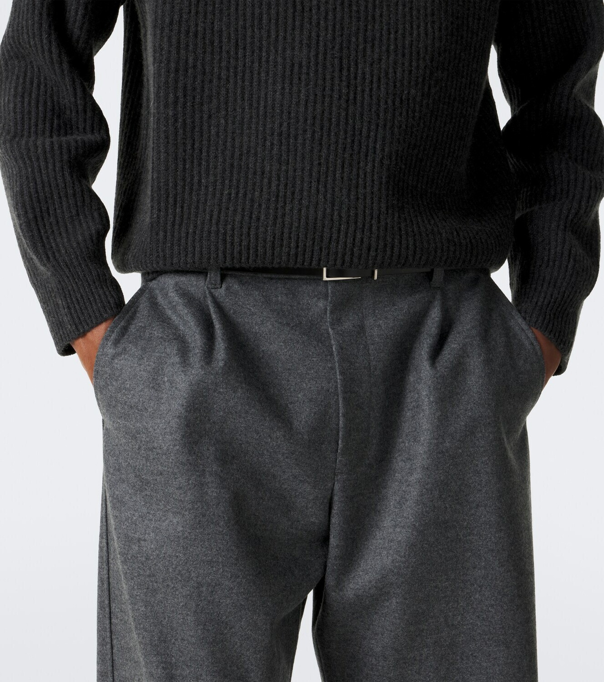 Le Kasha Ribbed-knit cashmere sweater