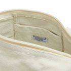 Puebco Canvas Fabric Tennis Bag in Natural 