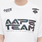 Men's AAPE Team T-Shirt in White