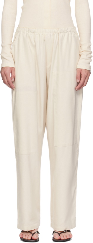 Photo: Baserange Off-White Gren Lounge Pants