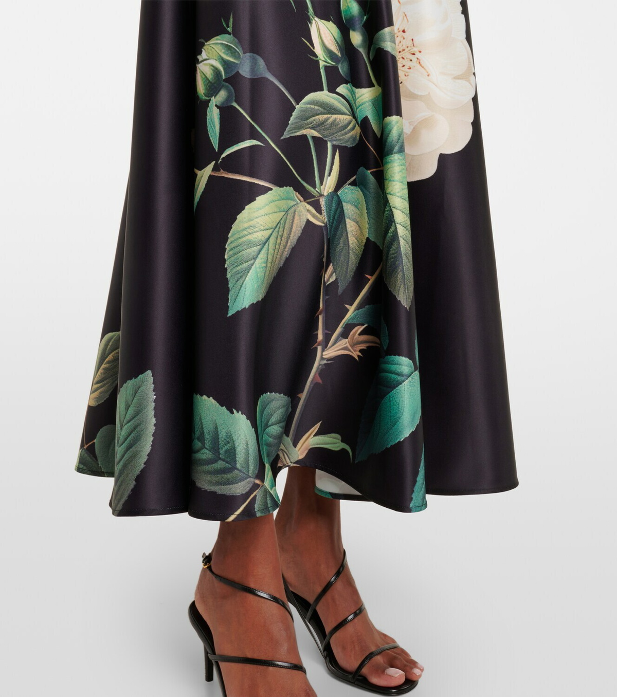 Leo Lin Rosalyn floral maxi skirt