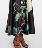 Leo Lin Rosalyn floral maxi skirt