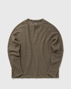 Satisfy Running Ghostfleece AD Long Tee Brown Mens Sweatshirt