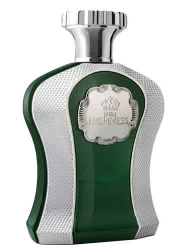 Afnan Mens His Highness III Green EDP Spray 3.4 oz Fragrances 6290171002246