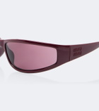 Miu Miu Signature rectangular sunglasses