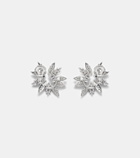 Yeprem Y-Couture 18kt white gold clip-on earrings with diamonds