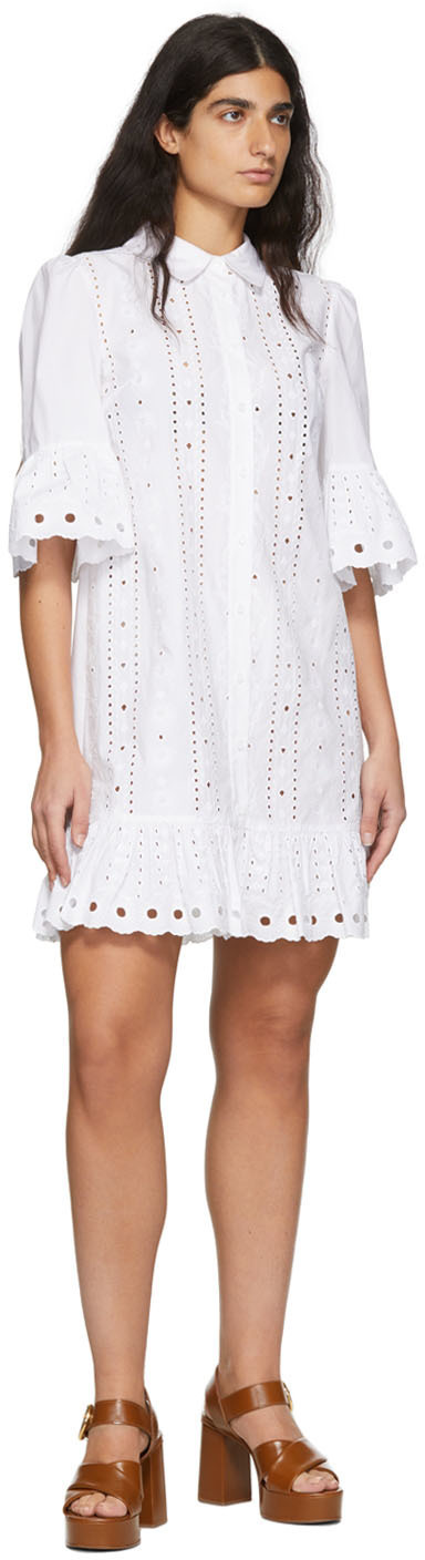 see by chloe mini dress Denim minidress in blue - See By Chloe