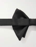De Petrillo - Pre-Tied Silk and Cotton-Blend Twill Bow-Tie