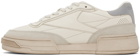 Reebok Classics Off-White & Gray Club C LTD Sneakers