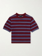 Enfants Riches Déprimés - Eddie Striped Cashmere Shirt - Burgundy