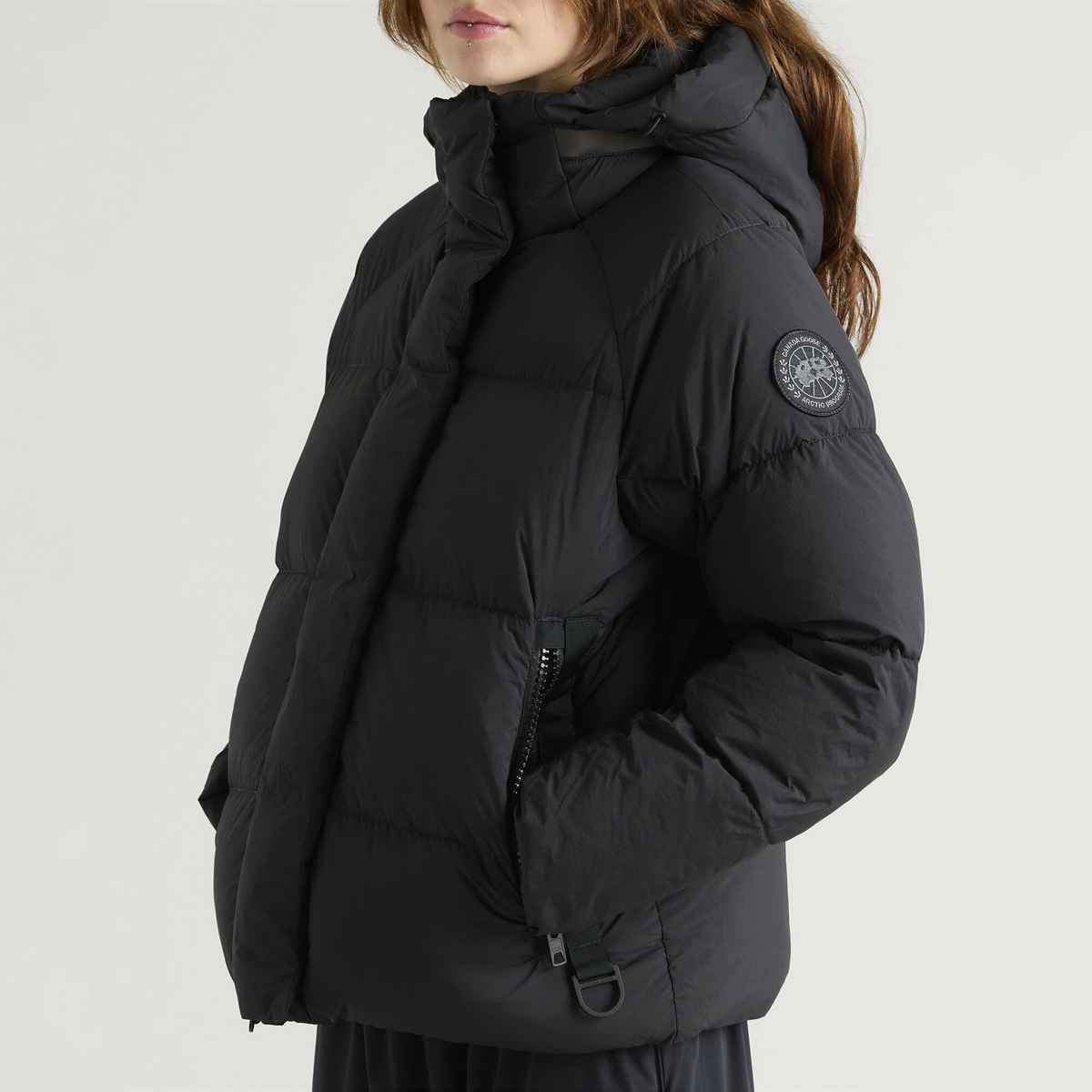 Canada Goose Women's Junction Parka Jacket in Black