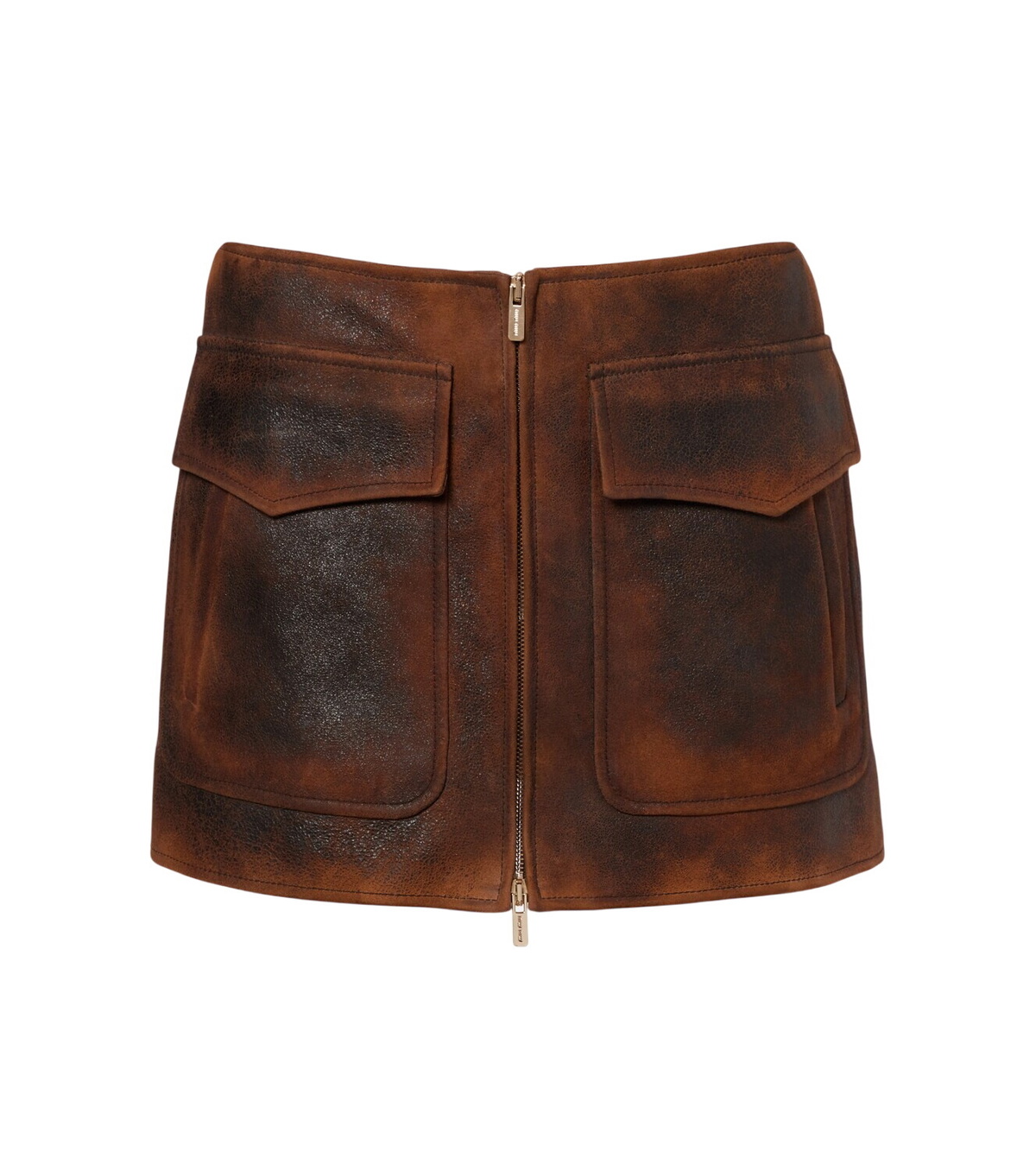 Miu Miu Cappuccino Cotton Blend Reversible Overcoat Miu Miu